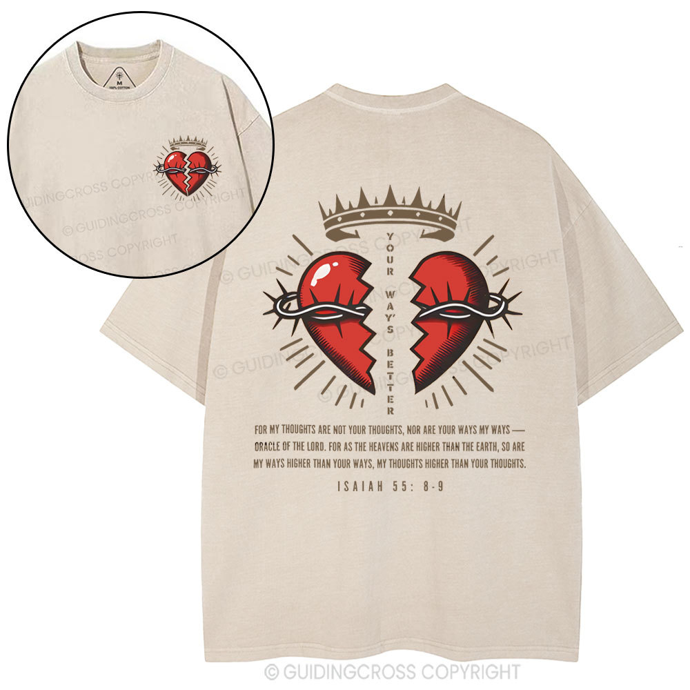 Your Way's Better Christian Washed T-Shirt