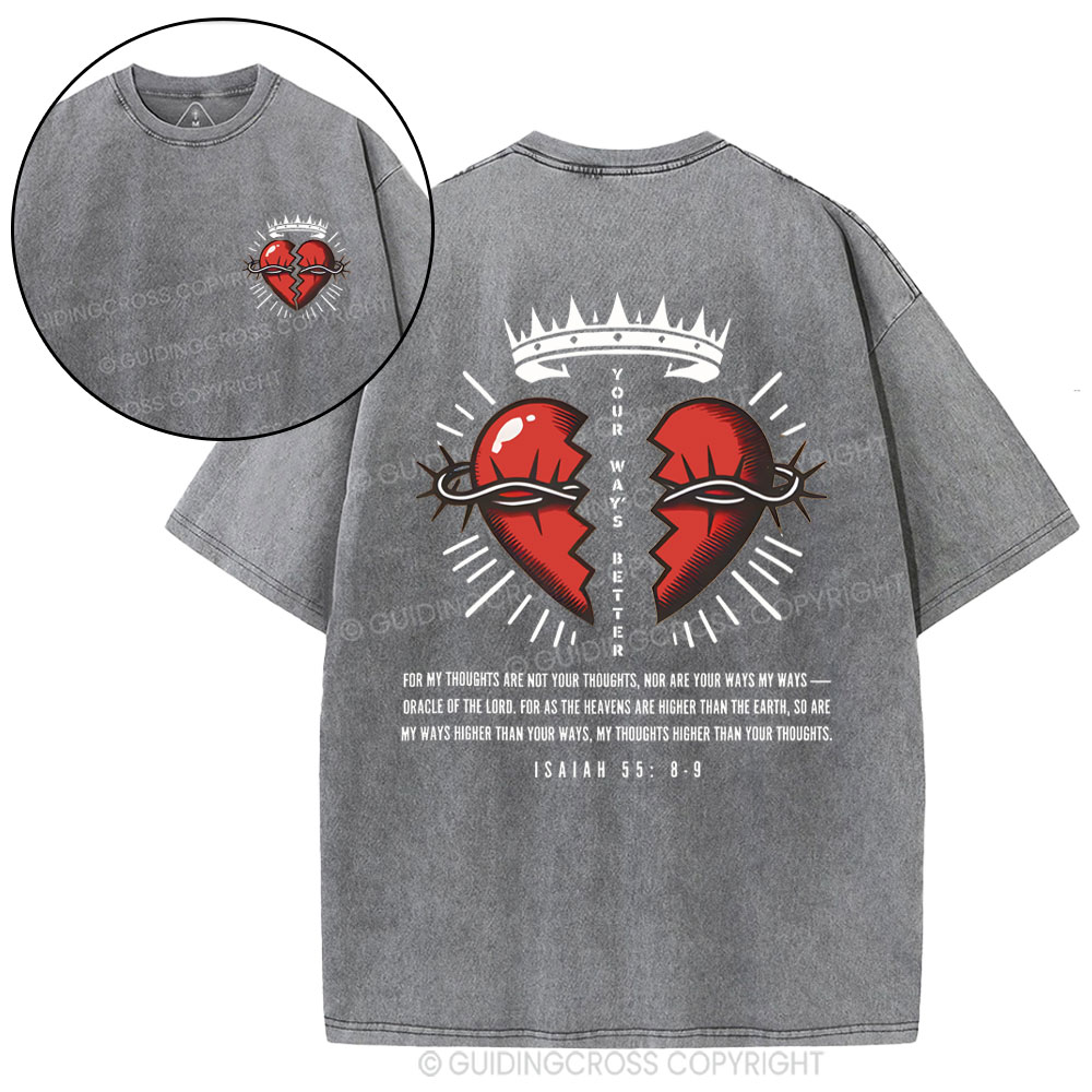 Your Way's Better Christian Washed T-Shirt