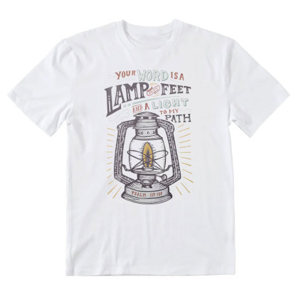 Your Word Is A Lamp Christian T-Shirt