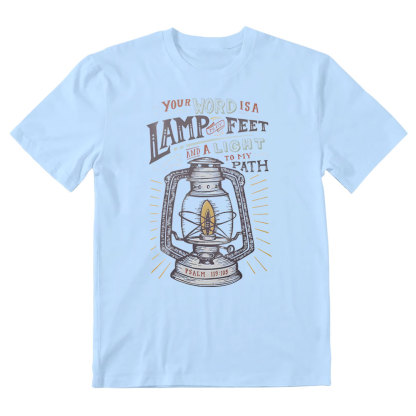 Your Word Is A Lamp Christian T-Shirt