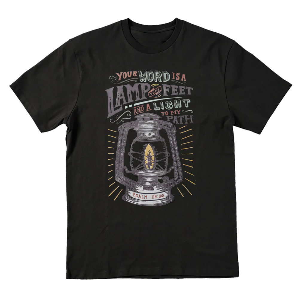 Your Word Is A Lamp Christian T-Shirt