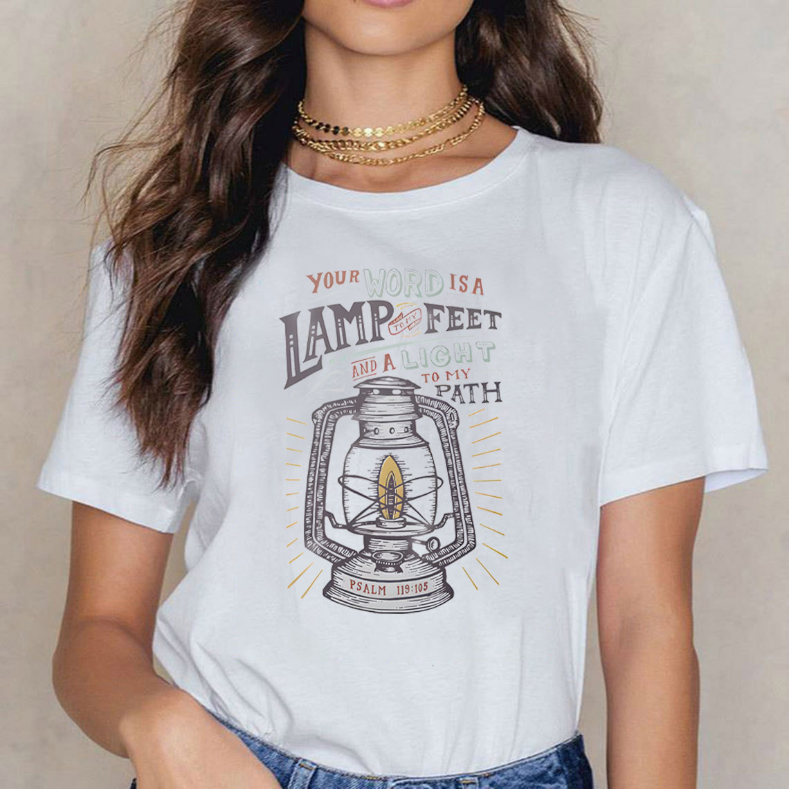 Your Word Is A Lamp Christian T-Shirt