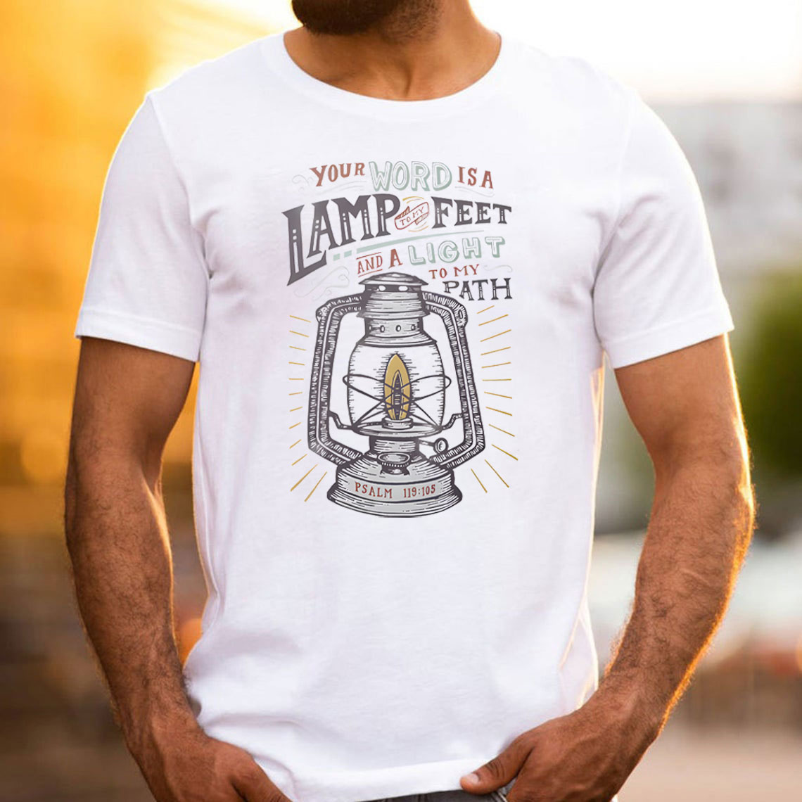 Your Word Is A Lamp Christian T-Shirt