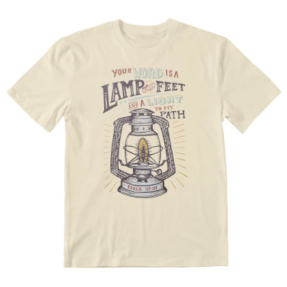 Your Word Is A Lamp Christian T-Shirt