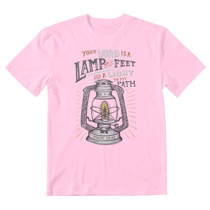 Your Word Is A Lamp Christian T-Shirt