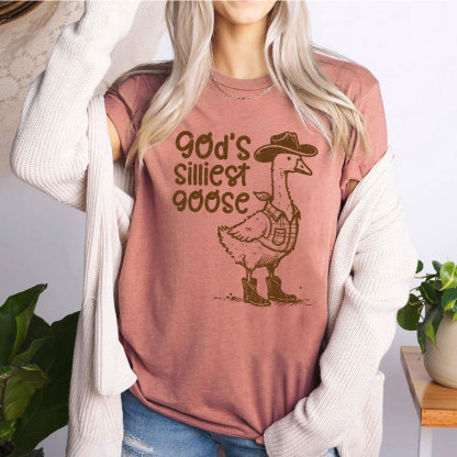 God's Silliest Goose Christian T-Shirt