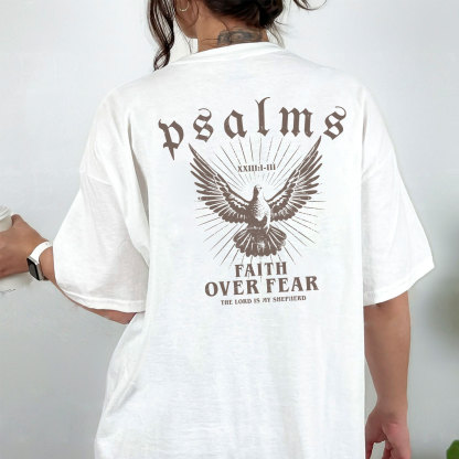 Faith Over Fear Christian T-Shirt