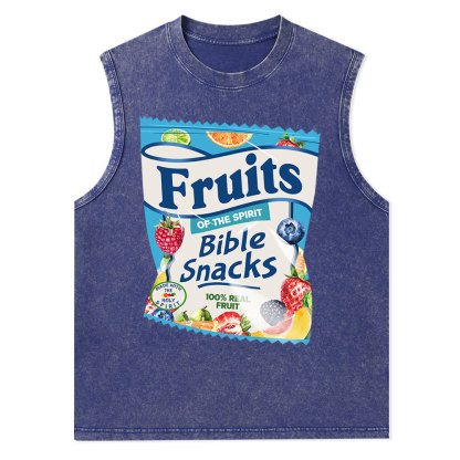 Fruit Of The Spirit Christian Washed Tank Top