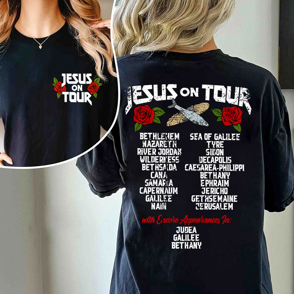 Jesus On Tour Christian T-Shirt
