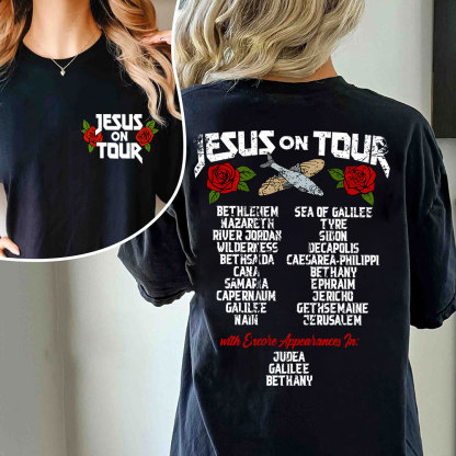 Jesus On Tour Christian T-Shirt