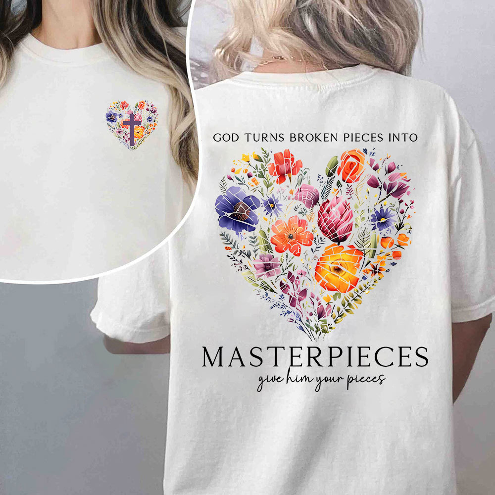 Masterpices Give Him Your Pieces Christian T-Shirt
