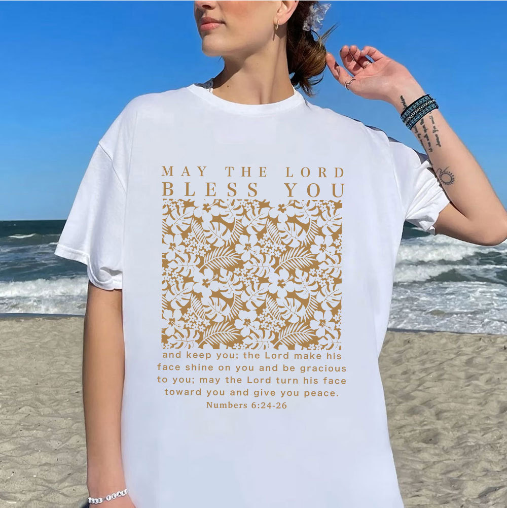 May The Lord Blessed You Chrsitian T-Shirt