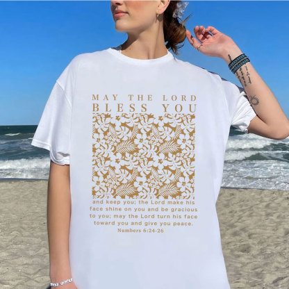 May The Lord Blessed You Chrsitian T-Shirt