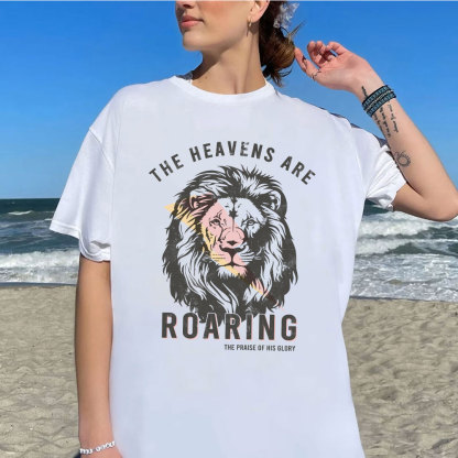 The Heavens Are Roaring Christian T-Shirt