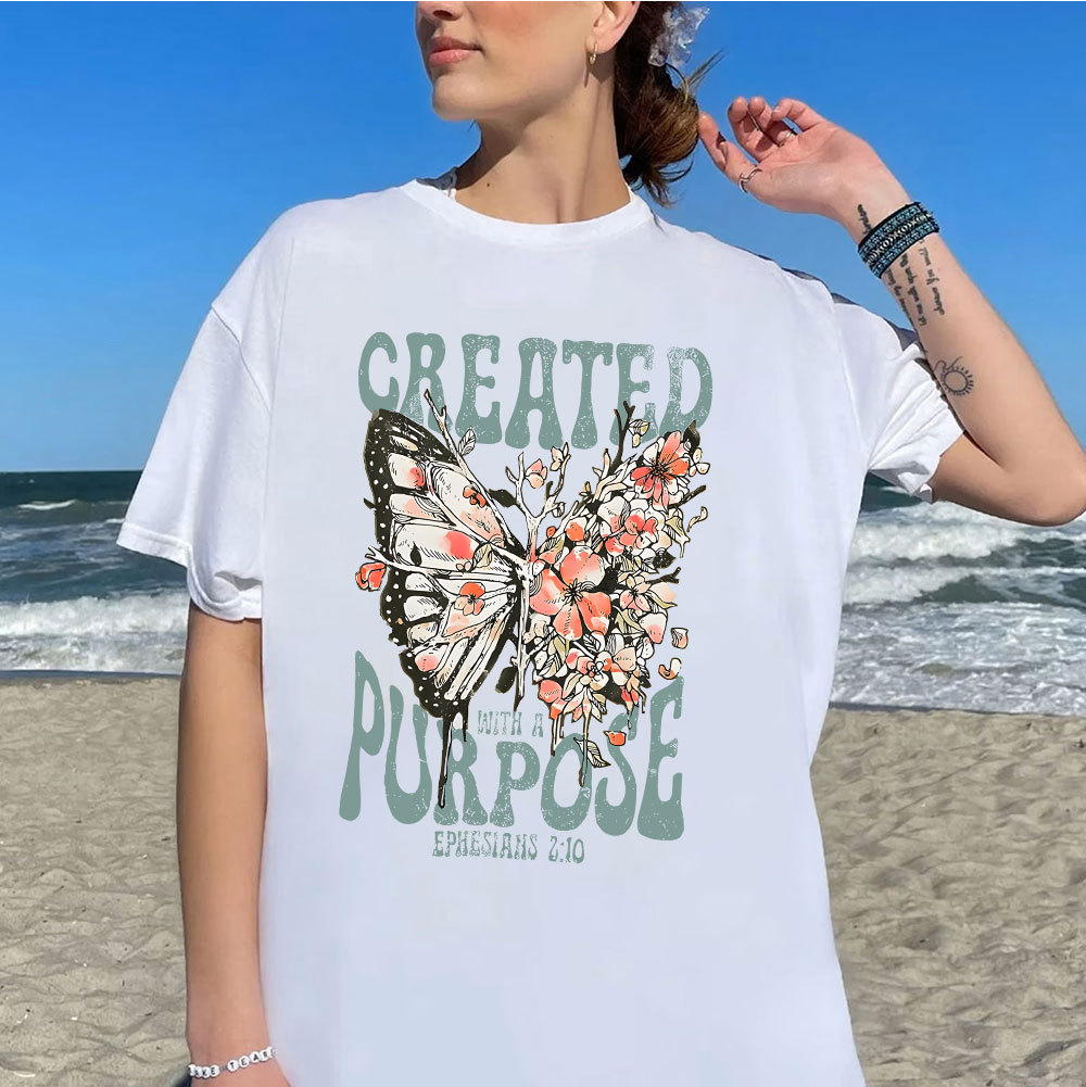 Created With A Purpose Christian T-Shirt