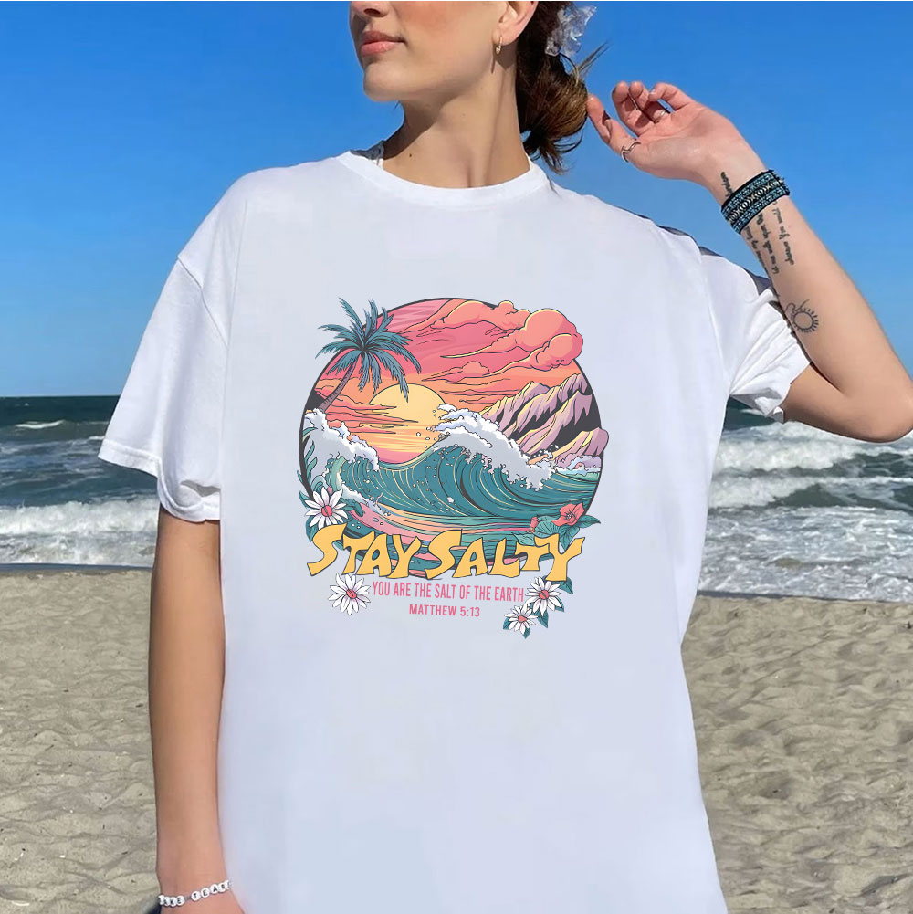 Stay Salty Christian T-Shirt