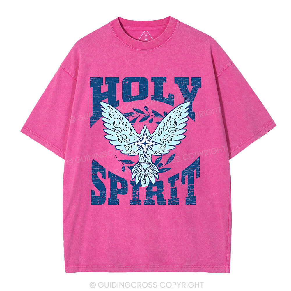 Holy Spirit Christian Washed T-Shirt