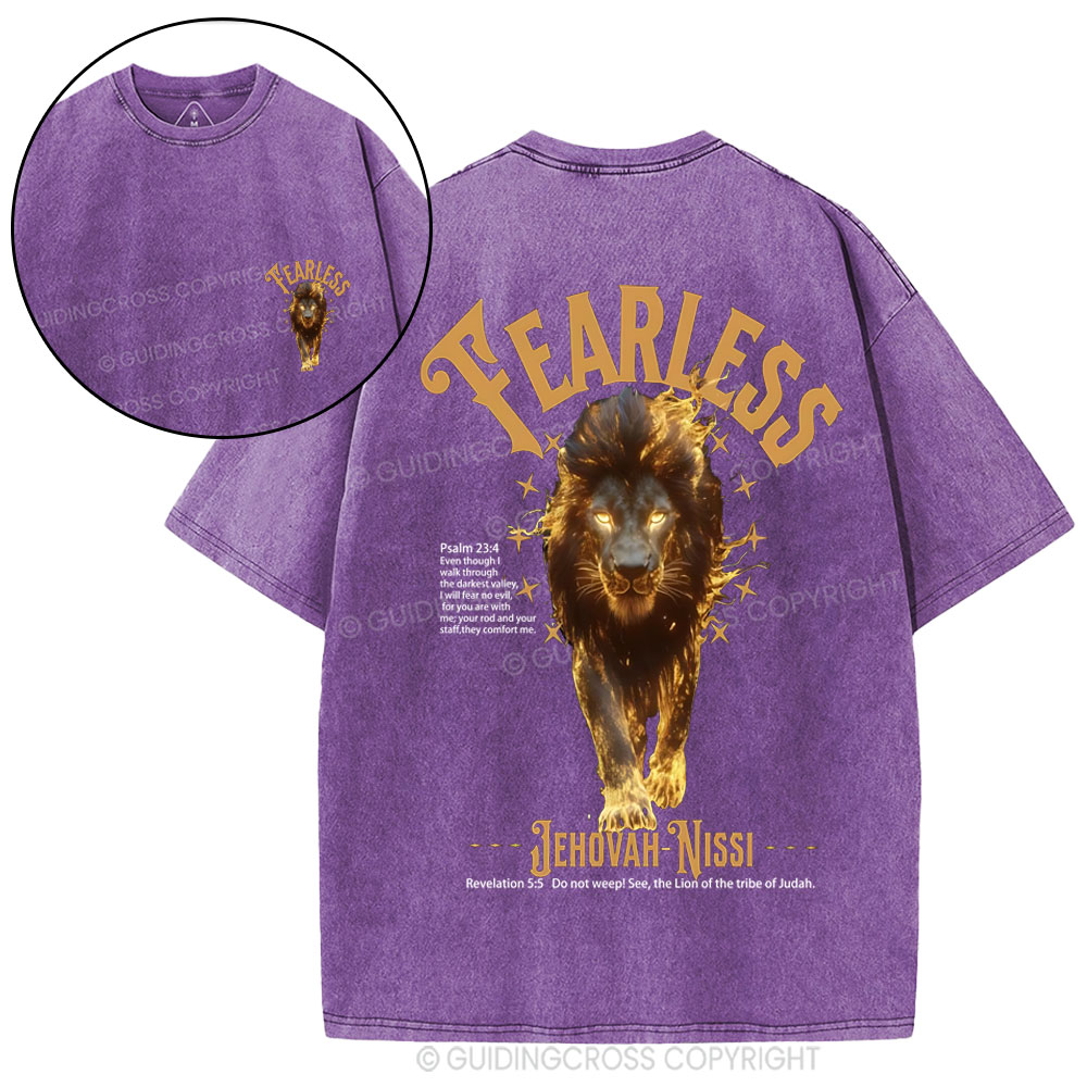 Fearless Christian Washed T-Shirt