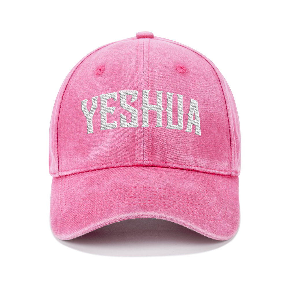 Yeshua Christian Washed Hat