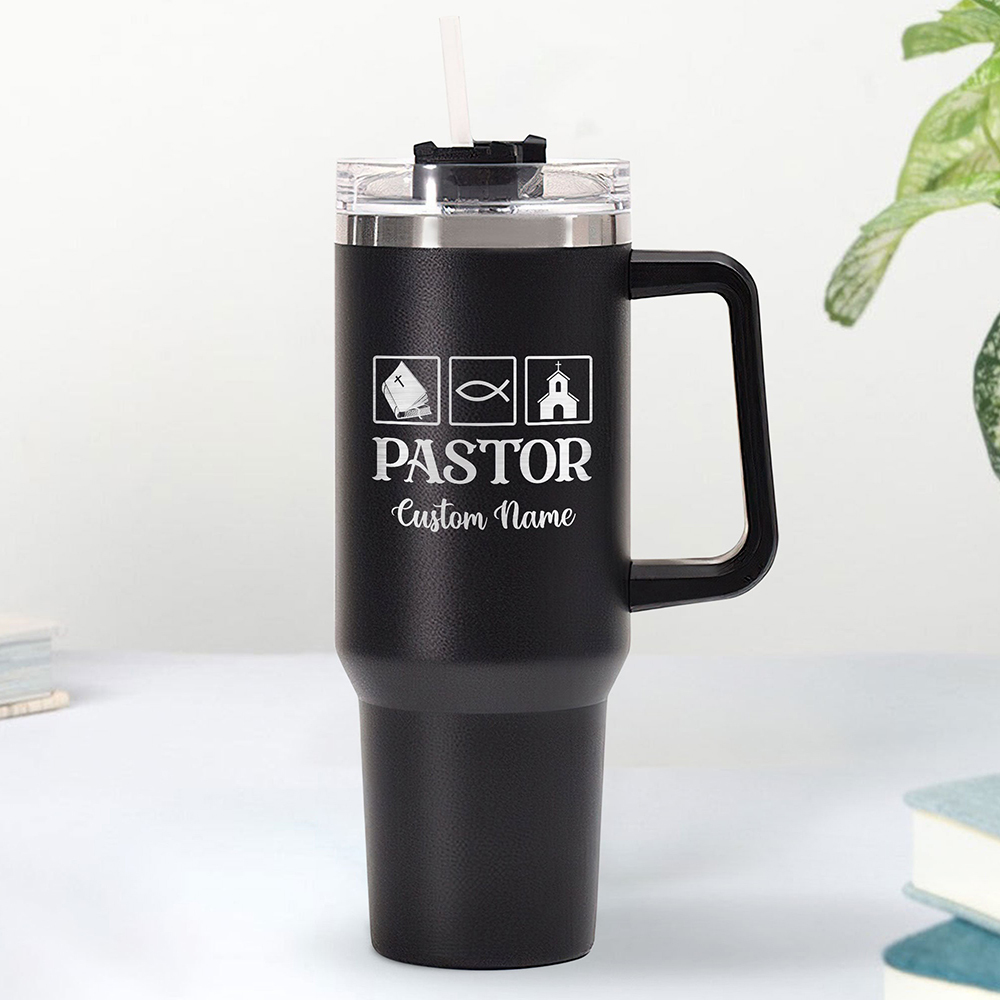 Personalized Pastor 40OZ Tumbler