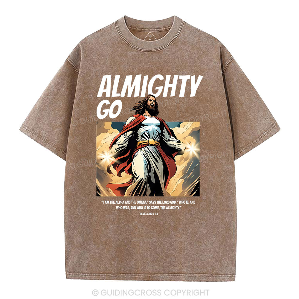 Says The Lord God Christian Washed T-Shirt