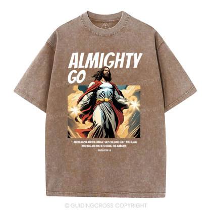 Says The Lord God Christian Washed T-Shirt