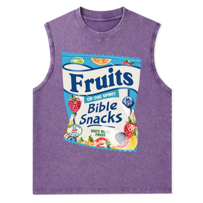 Fruit Of The Spirit Christian Washed Tank Top