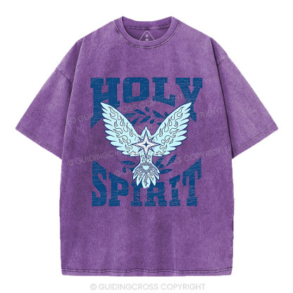 Holy Spirit Christian Washed T-Shirt