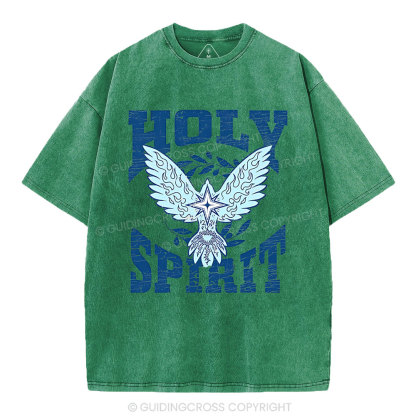 Holy Spirit Christian Washed T-Shirt