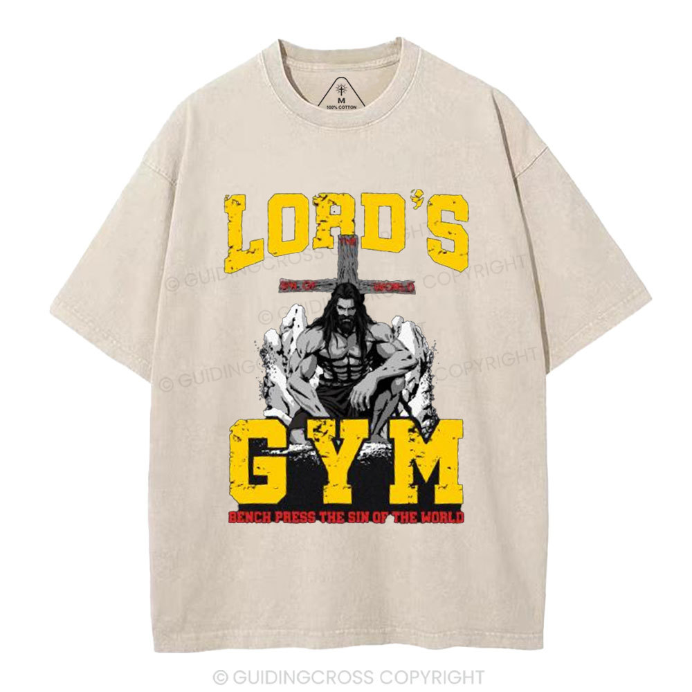 Lord's Gym Christian Washed T-Shirt
