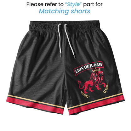 Lion Of Judah Christian Mesh Jersey 
