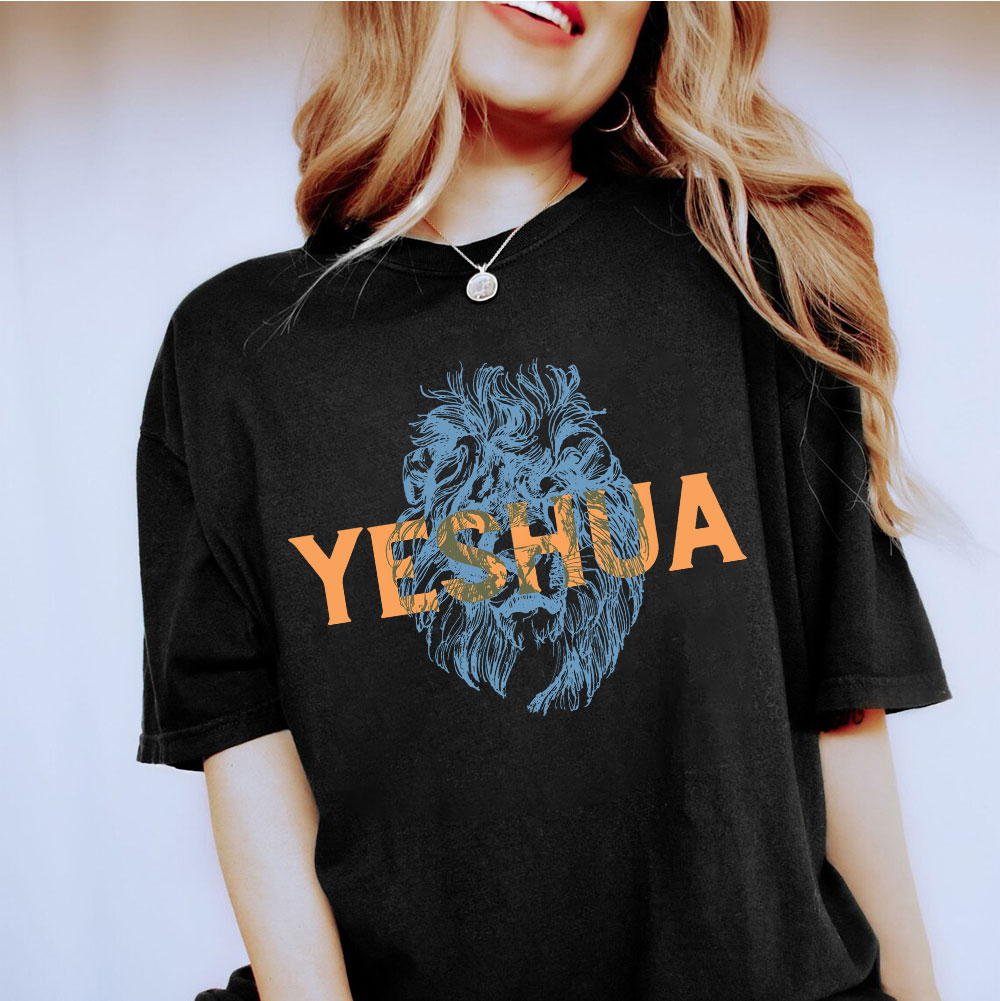 Lion And Yeshua Christian T-Shirt