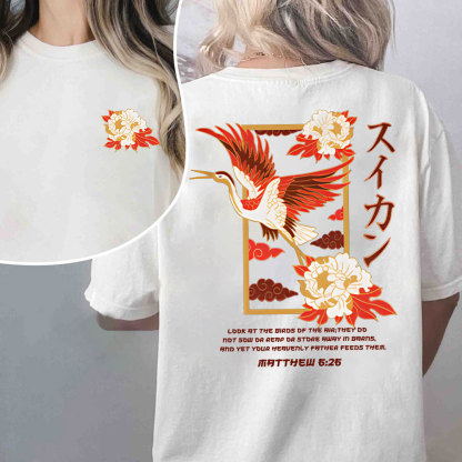 Look At The Birds Christian T-Shirt