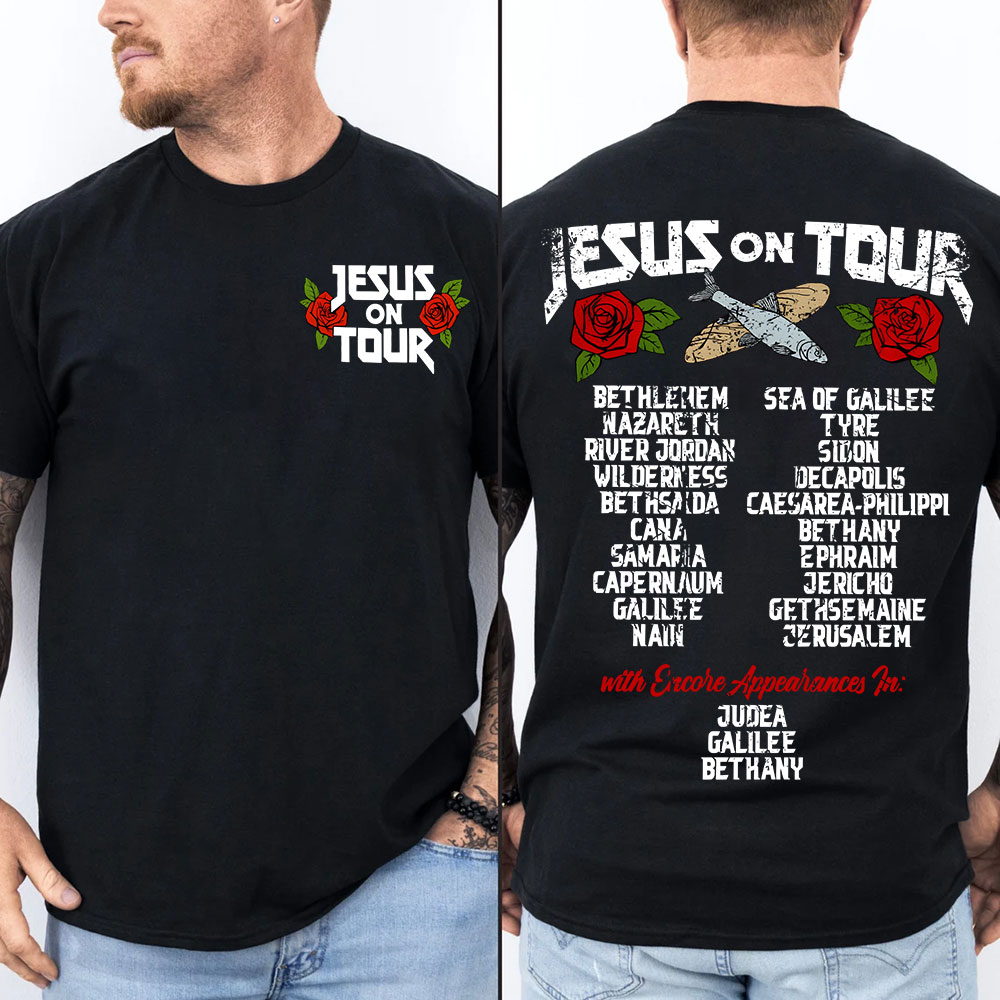 Jesus On Tour Christian T-Shirt