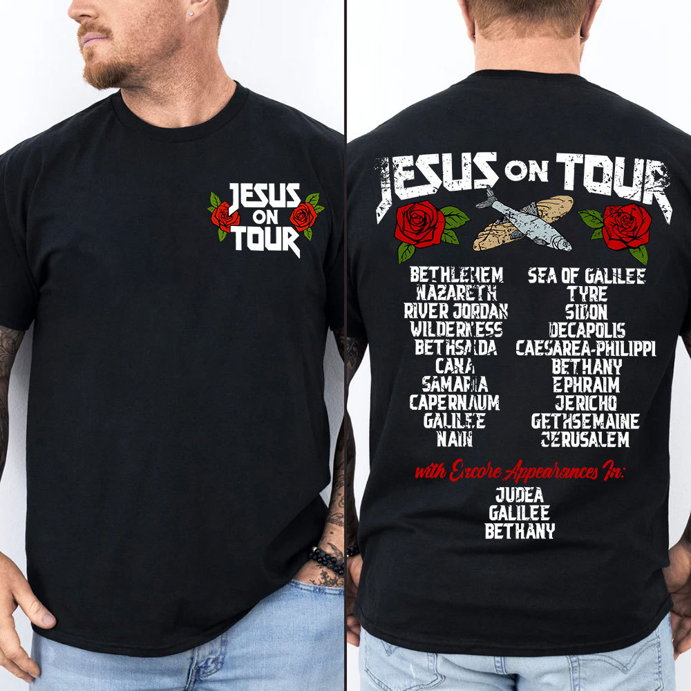 Jesus On Tour Christian T-Shirt