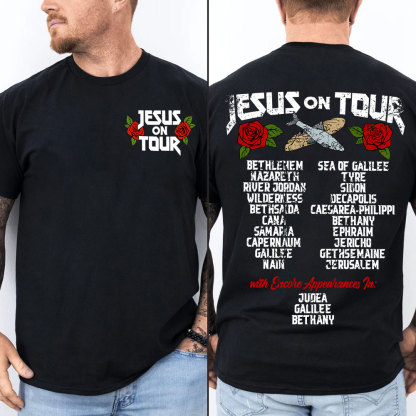 Jesus On Tour Christian T-Shirt