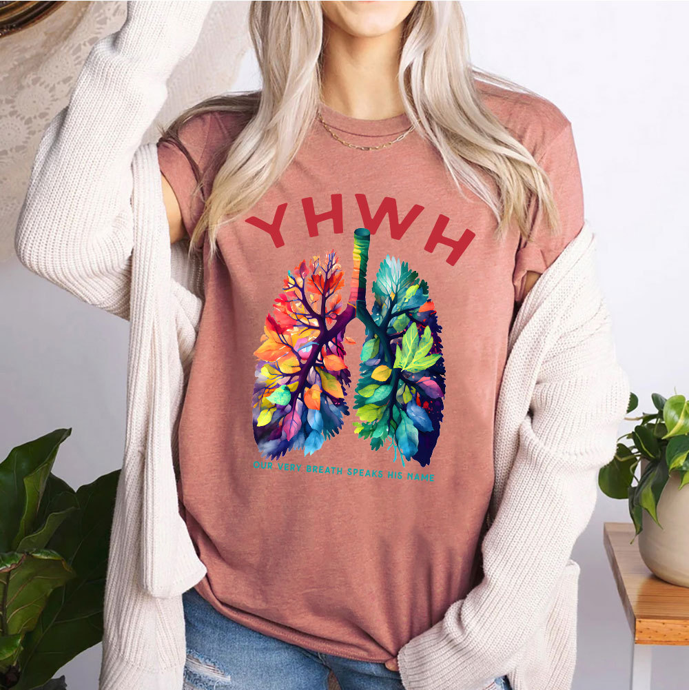 YHWH Leaf Christian T-Shirt