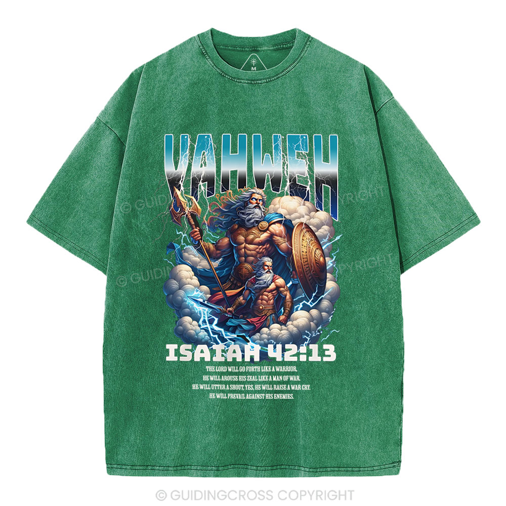 Yahweh Christian Washed T-Shirt