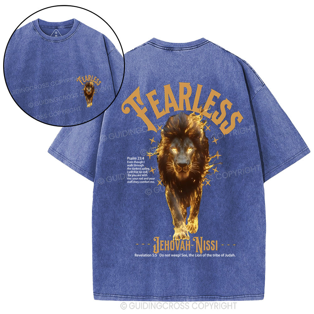 Fearless Christian Washed T-Shirt