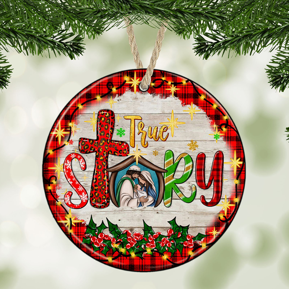 True Story Christmas ornament