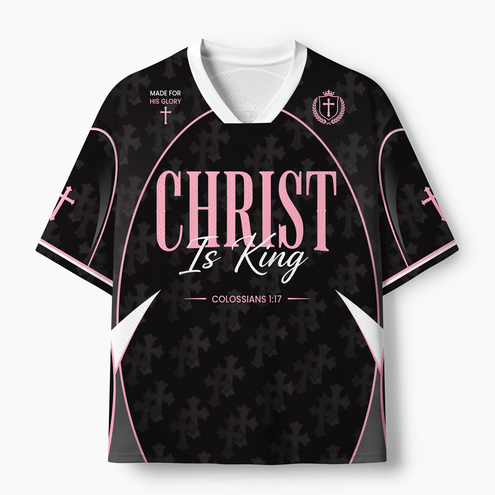 Christ Is King Christian Mesh Jersey  