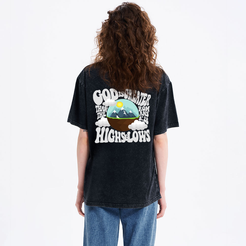 God Is Not Going To Fail You Christian Washed T-Shirt