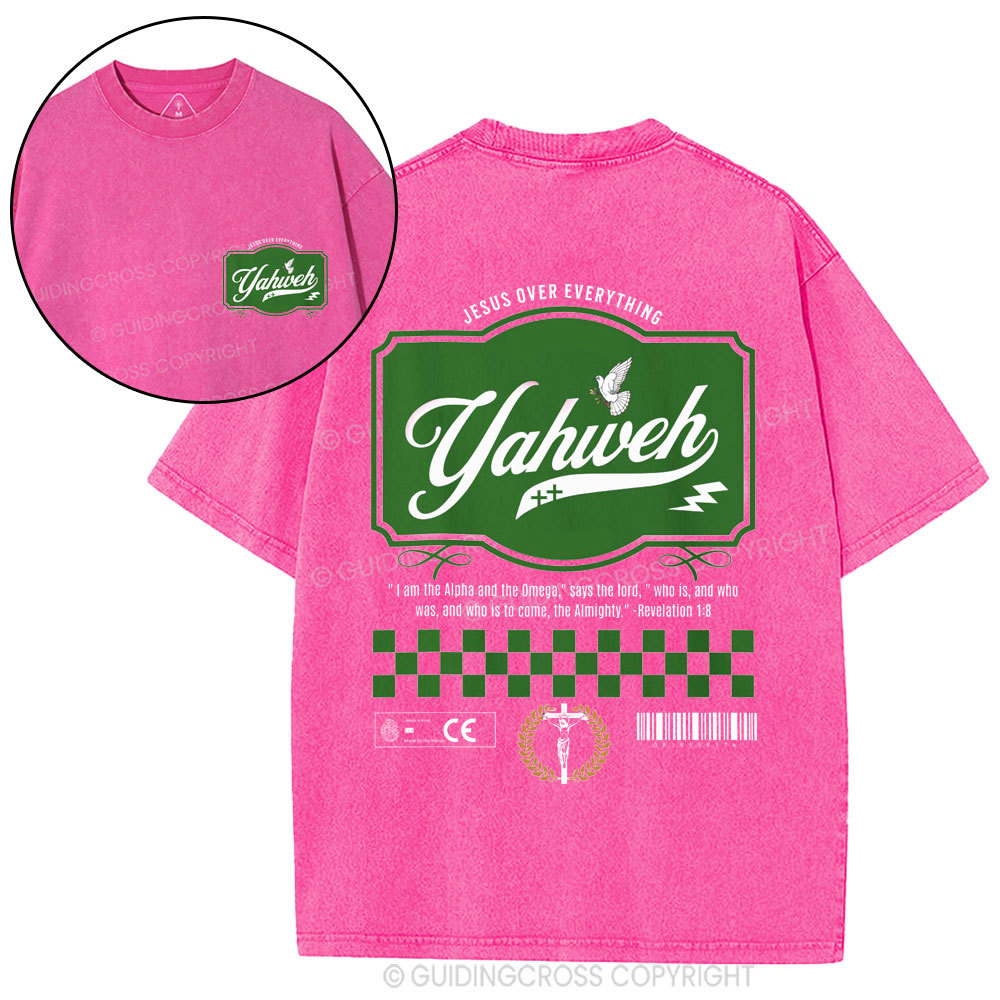 YAHWEH Christian Washed T-Shirt