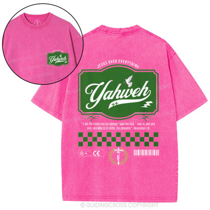 YAHWEH Christian Washed T-Shirt