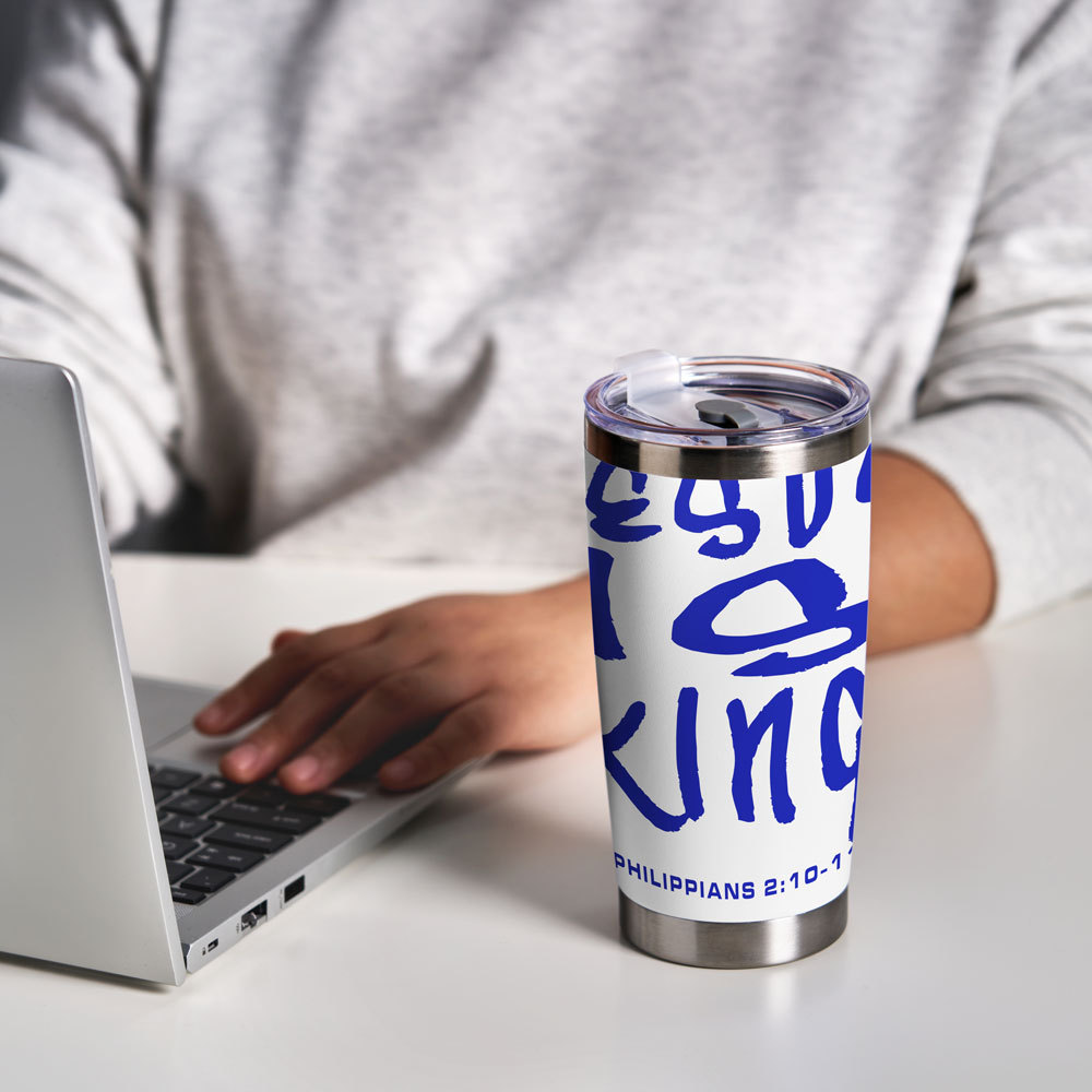 Jesus Is King Christian 20OZ Tumbler