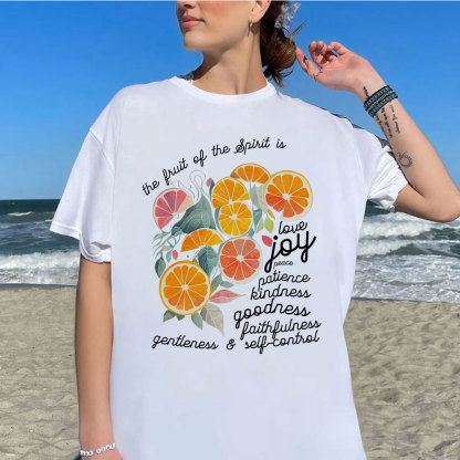 The Fruit Of The Spirit Is Love Christian T-Shirt
