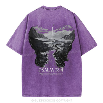 Fear No Evil  Christian Washed T-Shirt