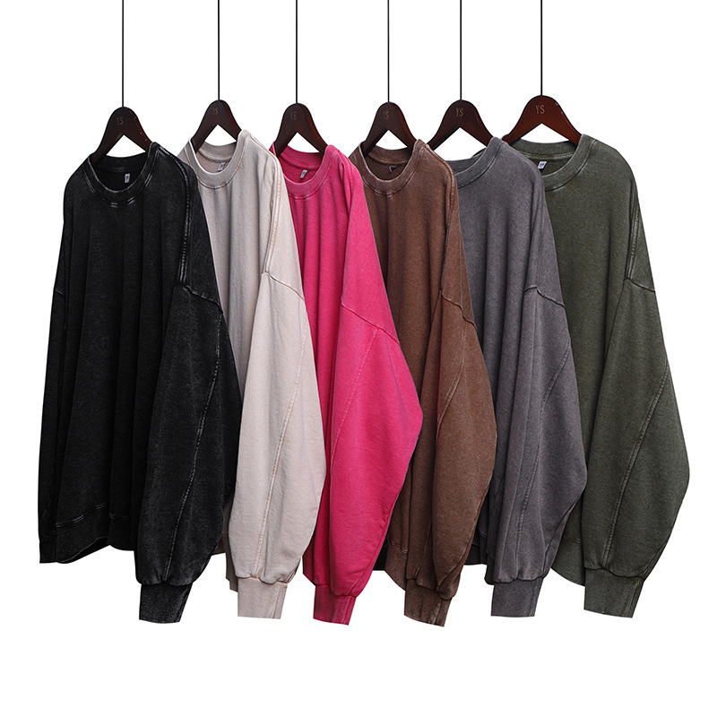 Sample Washed Sweatshirt  水洗圆领卫衣