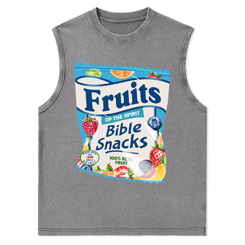 Fruit Of The Spirit Christian Washed Tank Top