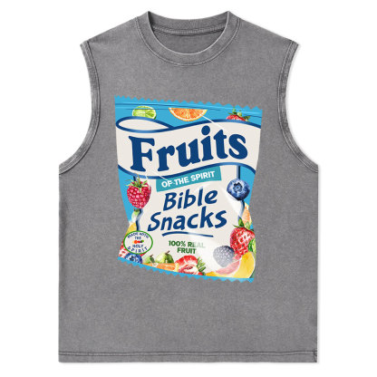 Fruit Of The Spirit Christian Washed Tank Top